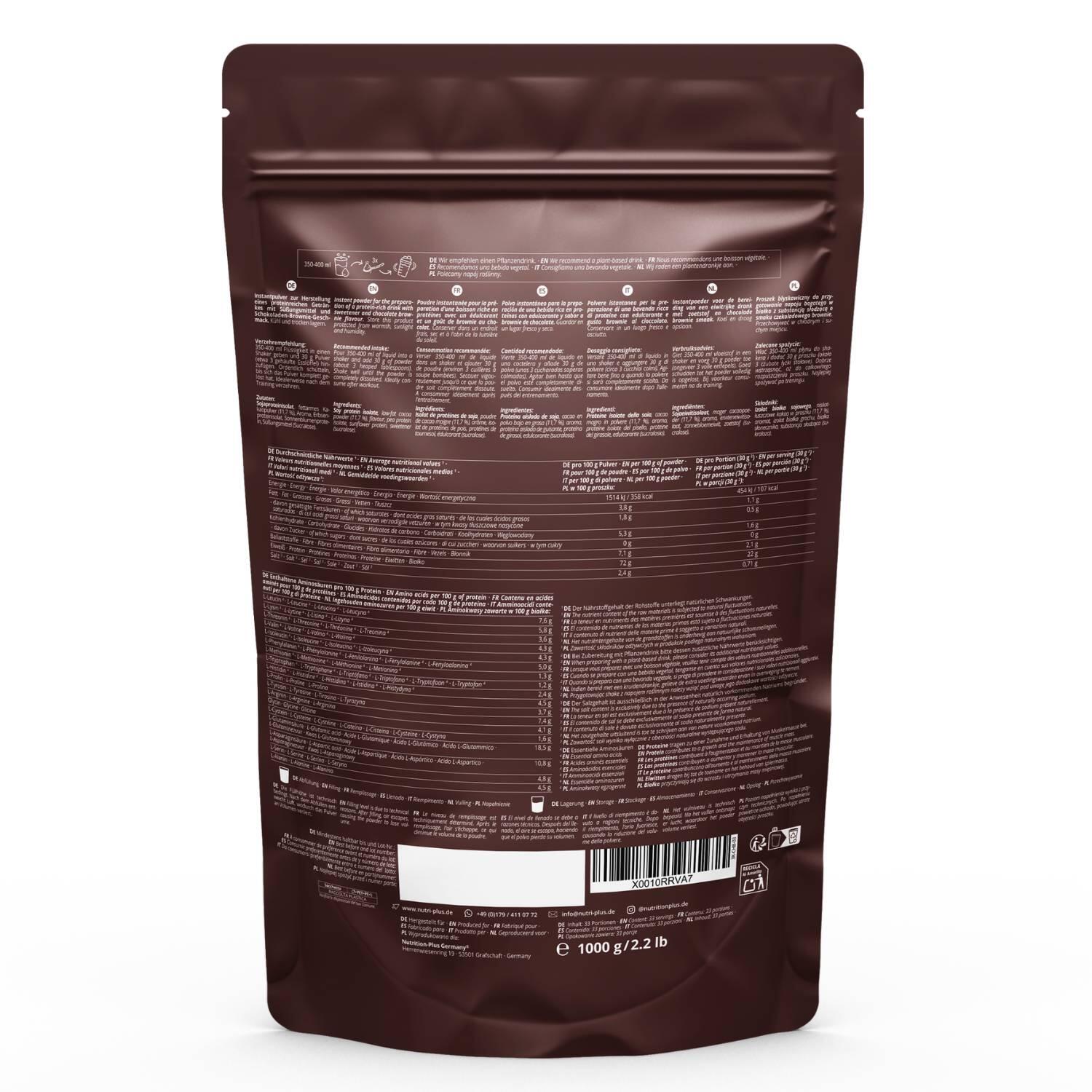 Proteinpulver 3K Chocolate Brownie - 1000g 2/5