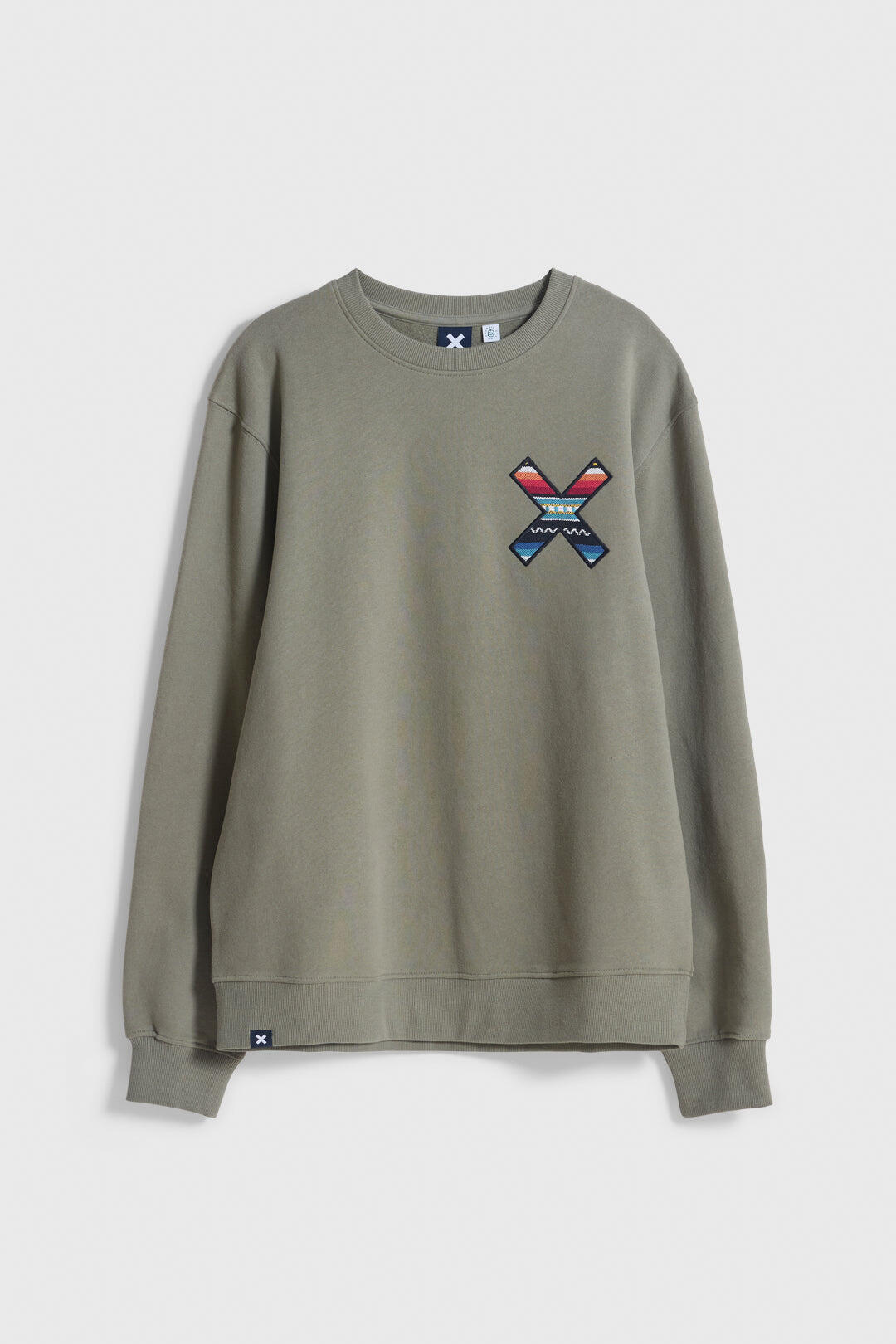 Sudadera Blue Banana Caqui de Algodón 100% Orgánico 4/7