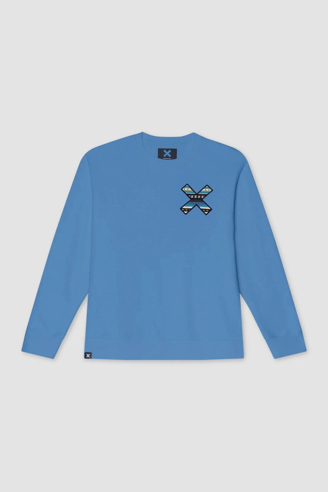 Sudadera Blue Banana Jay Blue de Algodón 100% Orgánico 7/7