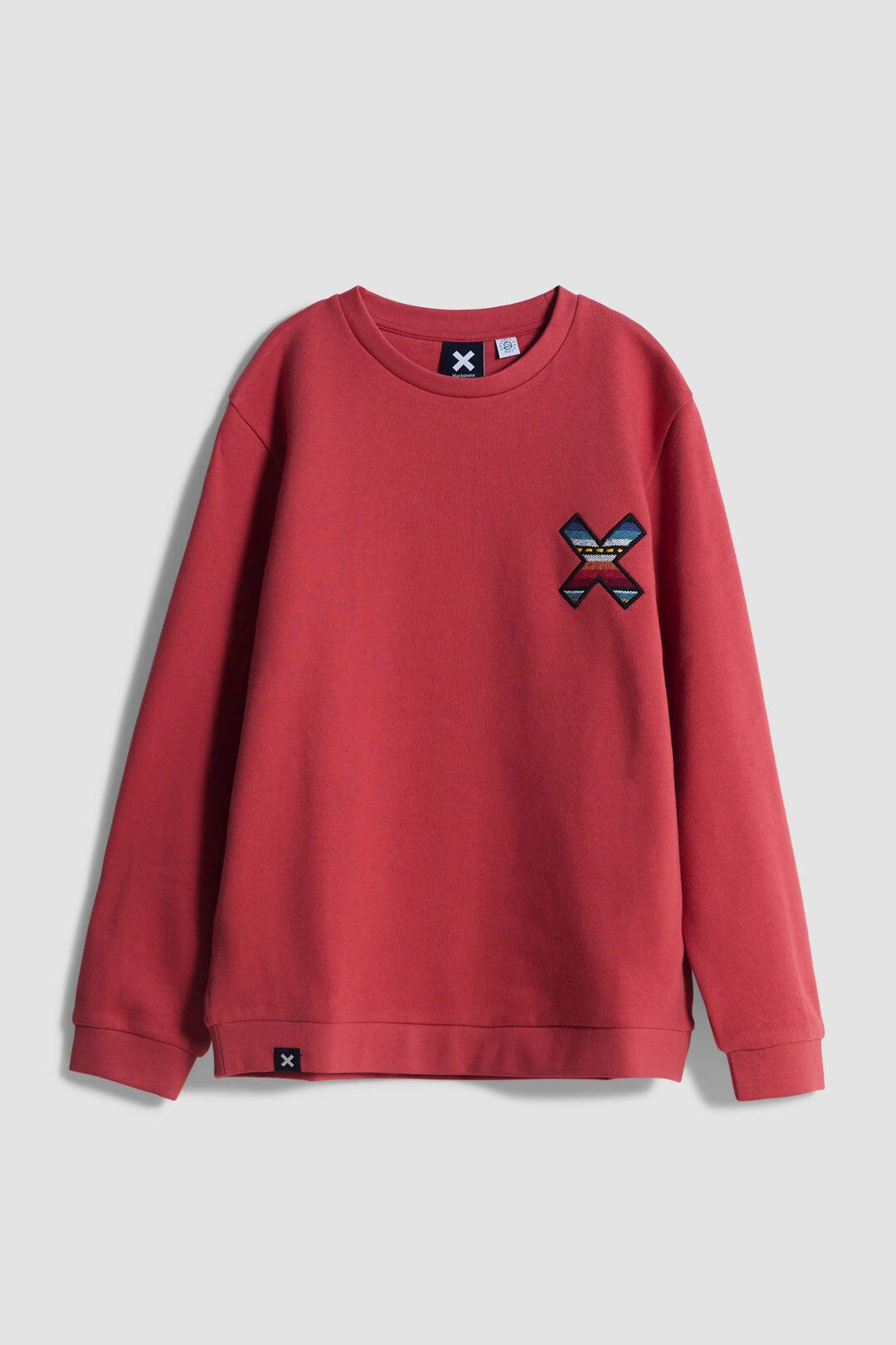 Sudadera Kids Blue Banana Roja de Algodón 100% Orgánico 4/4