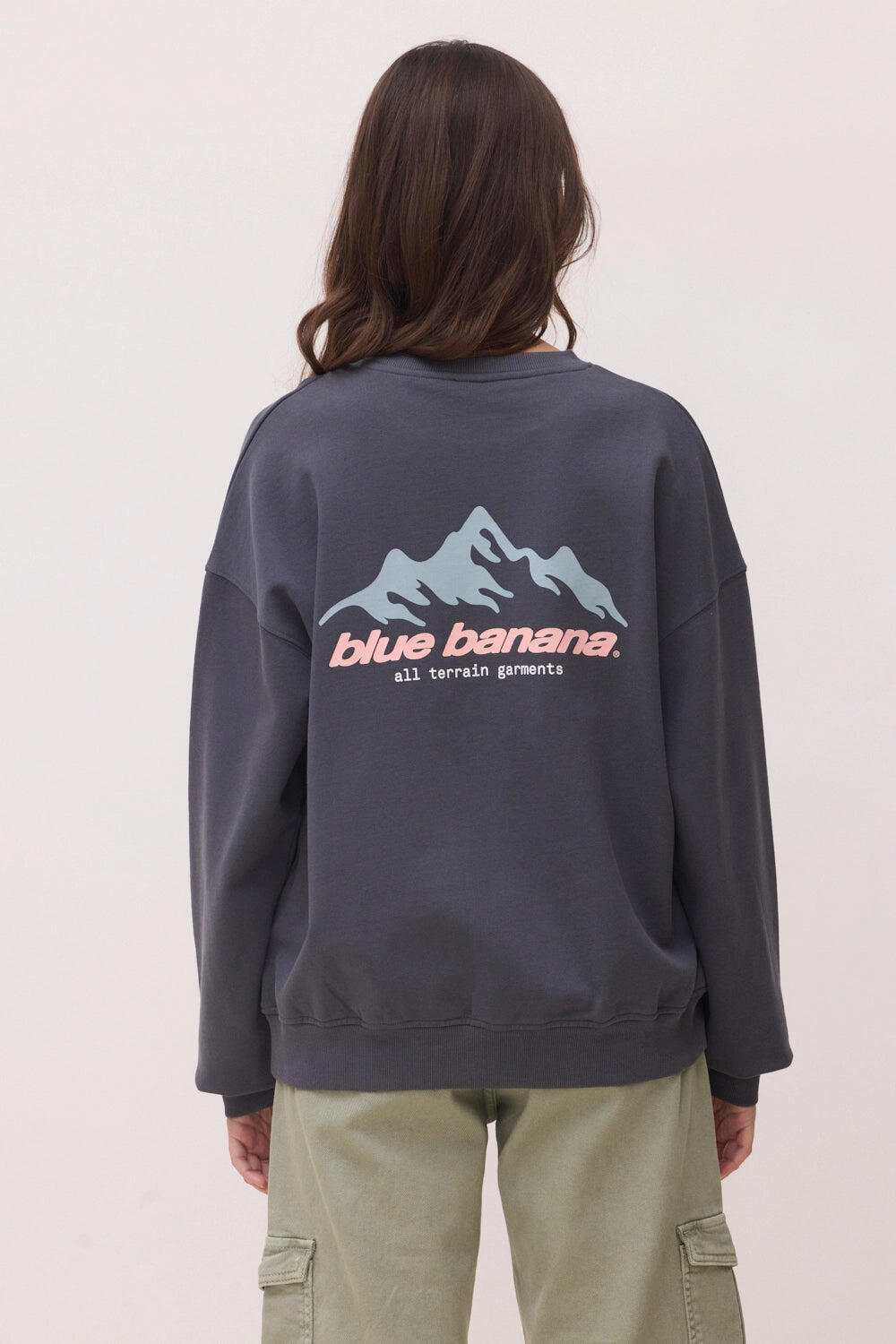 Sudadera Blue Banana Antracita de Algodón 100% Orgánico 5/7