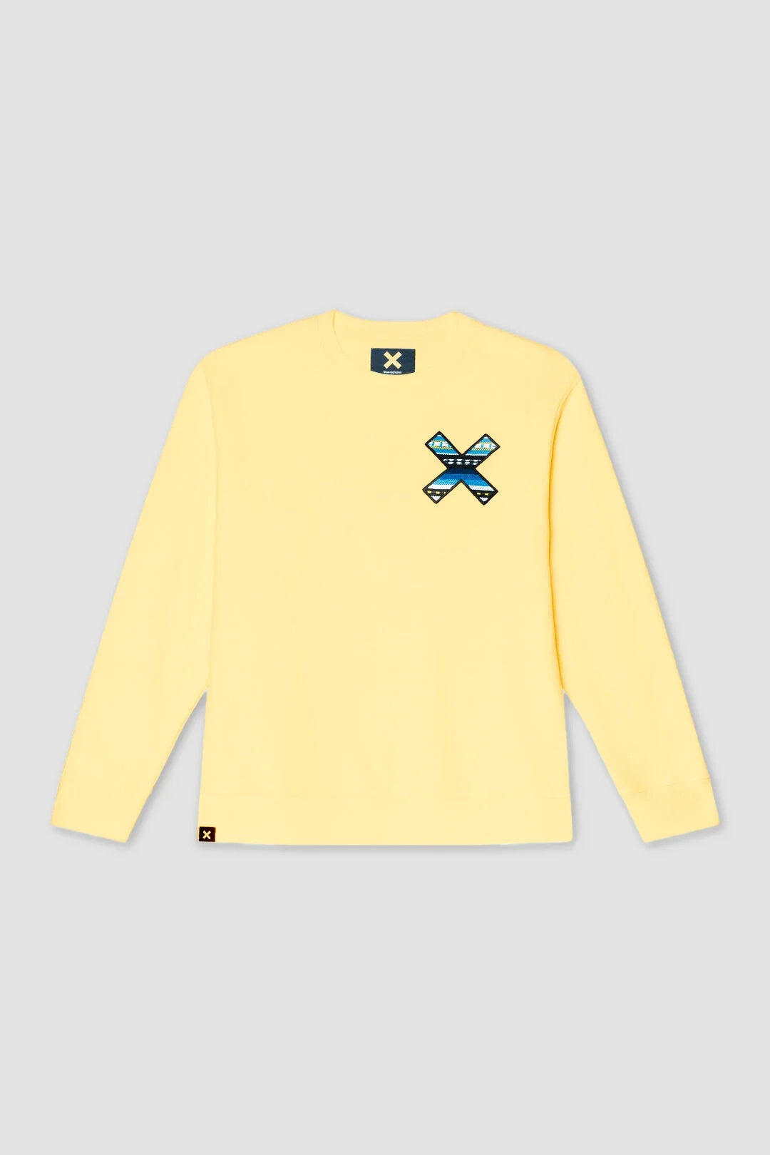 Sudadera Blue Banana Amarillo Claro de Algodón 100% Orgánico 7/7