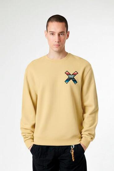 Sudadera Blue Banana Amarillo Claro de Algodón 100% Orgánico
