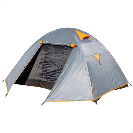 Tente 2 personnes de 140 x 210 x 110 cm avec moustiquaires, grise