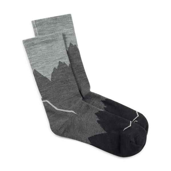 Meias Buff Merino Lightweight Crew LWC3 Preto 5/5
