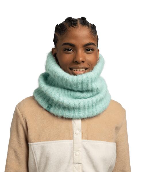 Braga de cuello Knitted & Fleece Mujer Buff Verde 4/5