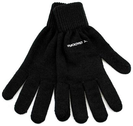 Herrenhandschuhe Diadora Glove gestrickt schwarz
