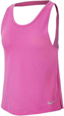 Canotta da corsa Nike Miler Breathe donna rosa