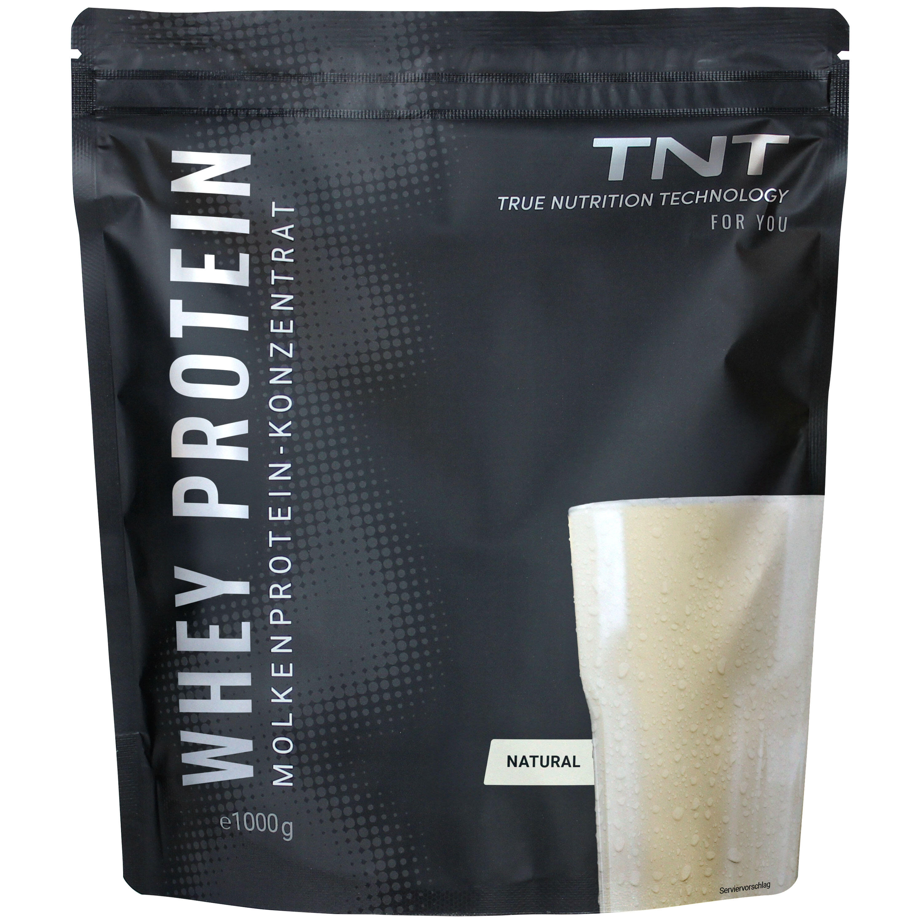 Whey Protein Konzentrat / Eiweißpulver - Natural (1000g) 1/7