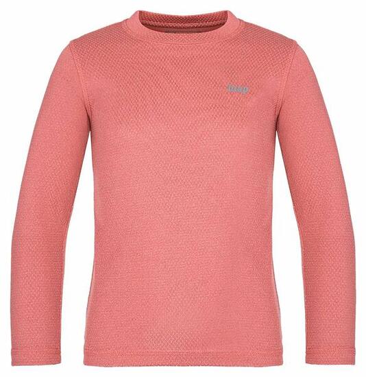 Loap Kinder Funktionsshirt Loop Pillu Langarm Pink
