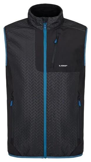 Gilet da uomo Loap Urkel nero
