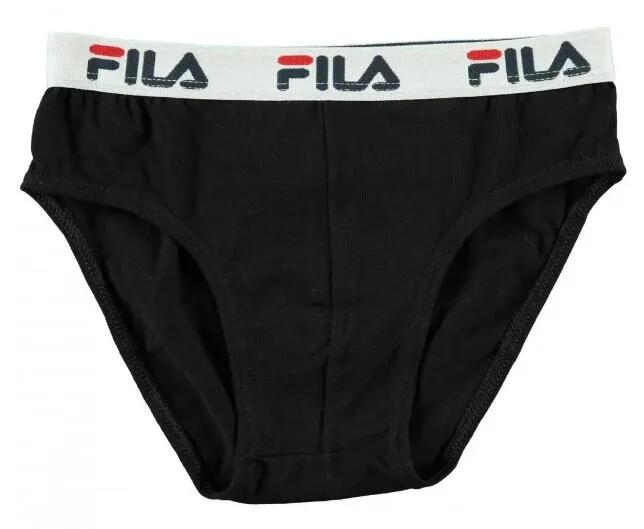 Slip Băieți Fila Elastic Negru