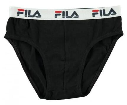 Slip Garçon Fila Elastic Noir