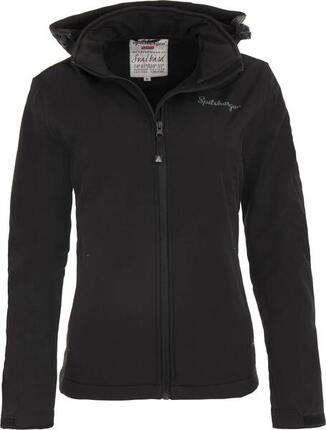 Veste Softshell Femme Spitsbergen Norvège Wms Veste Softshell Blac Noir 2xl