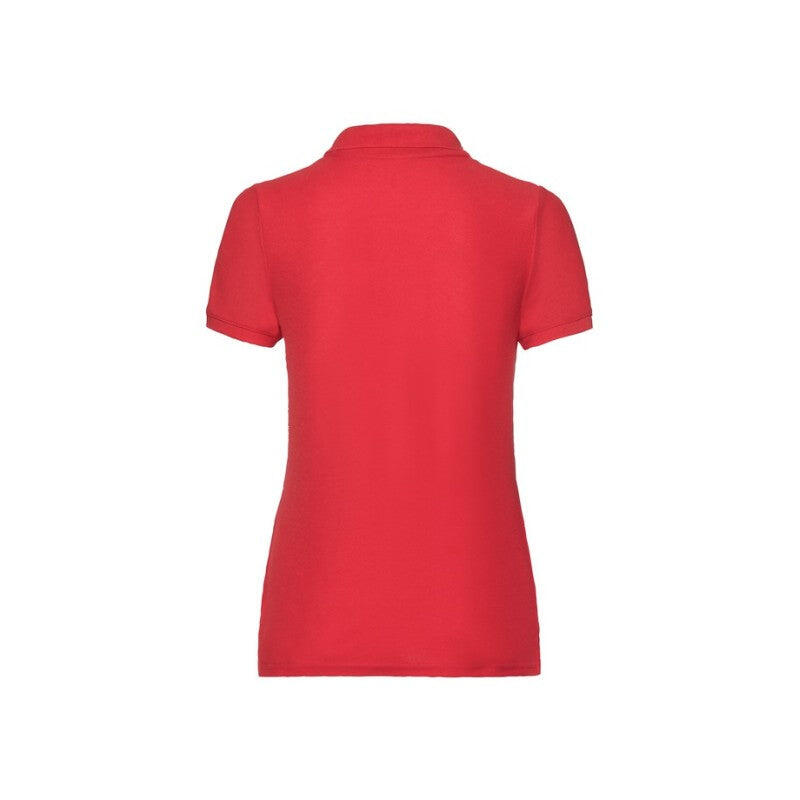Fruit Of The Loom Mujer 65/35 Polo Rojo 6/7