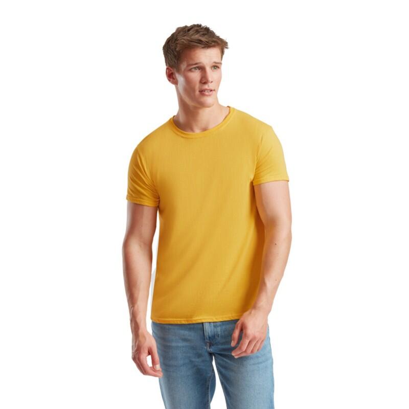 Camiseta Fruit of the Loom Iconic 150 T Negra 6/7