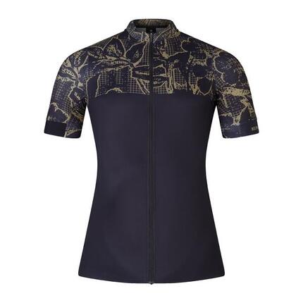 Maillot Endura Floral Block Fs260 Print S/s Noir 2XL
