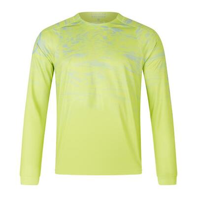 Endura marble ltd bedrukt l/s t-shirt lime groen
