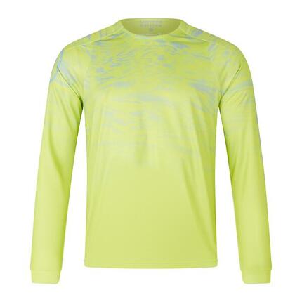 Maillot Manches Longues Homme Endura Marble Edition Limitée Jaune