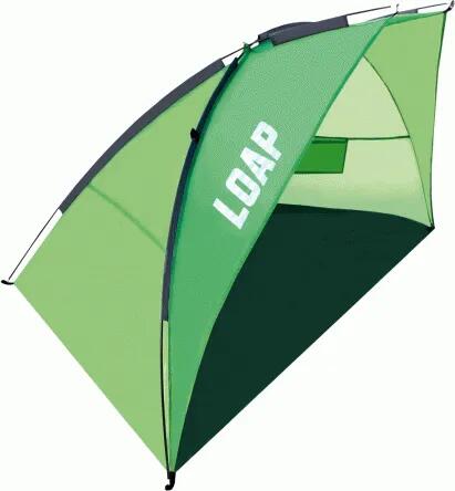 Tenda da spiaggia Loap Loop Beach verde per 2 persone