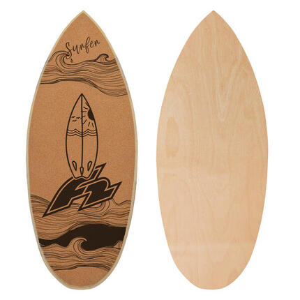 F2 Kork Balance Board Surf Flat Shape 74x30cm Board Only
