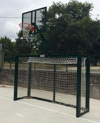 Game Goals F. Room/handball - Green Basketball Goals
