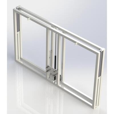 Set van 2 automatische aanpassingssystemen voor minibasketmanden - softee