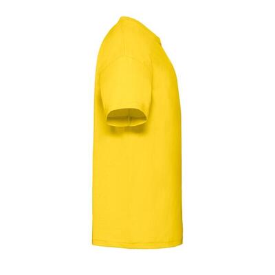 T‑shirt fruit of the loom valueweight kind amarillo