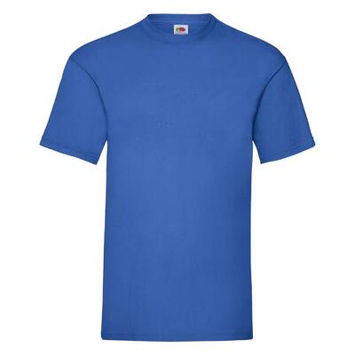 T-shirt fruit of the loom valueweight adult royal