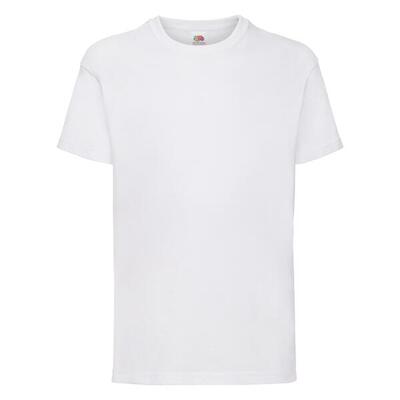 T-shirt fruit of the loom valueweight kind blanco