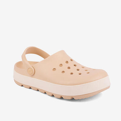 Coqui damesklompen niko - platform, antibacterieel materiaal
