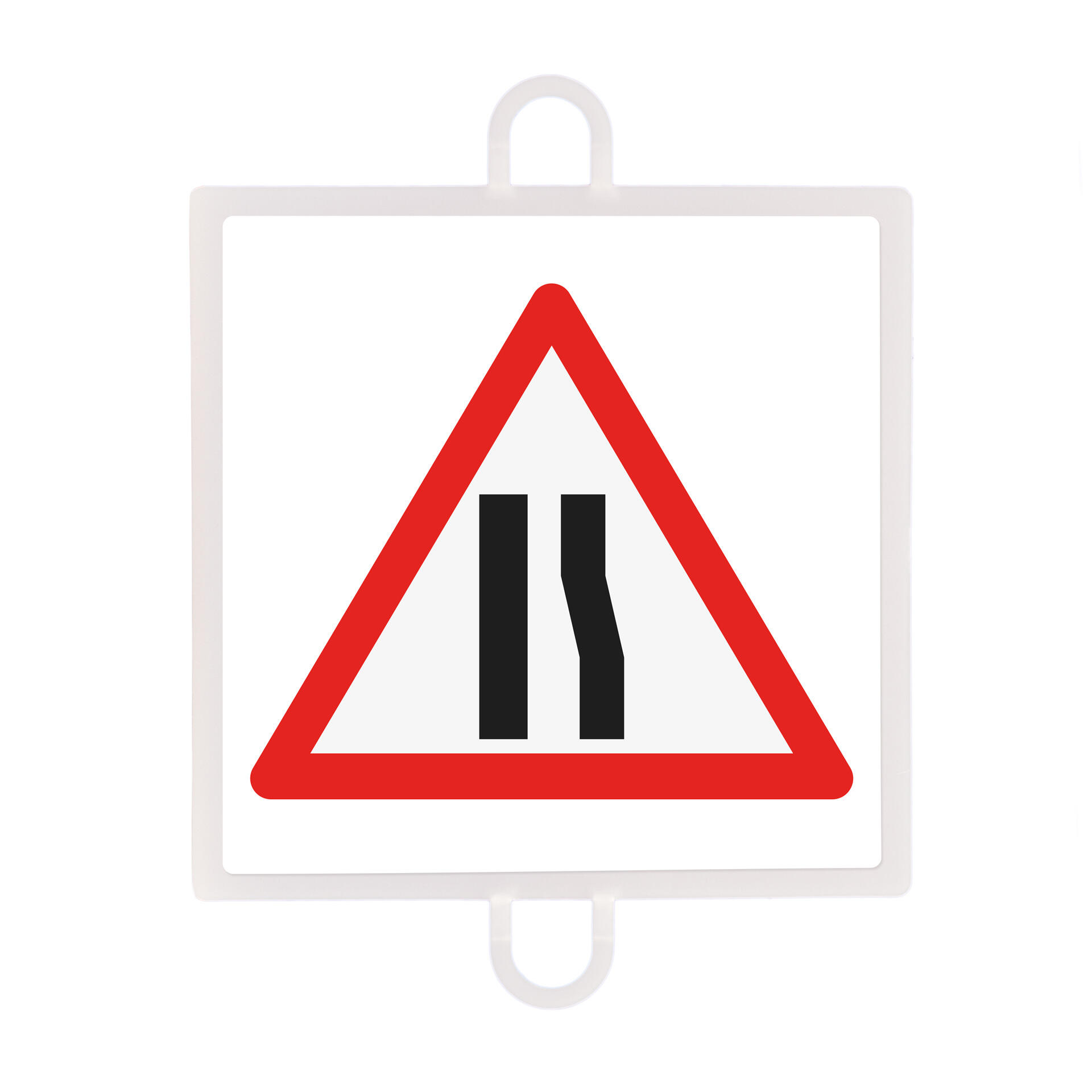 Panneau de signalisation danger 235x235 cm, gancio 25 mm 1/2