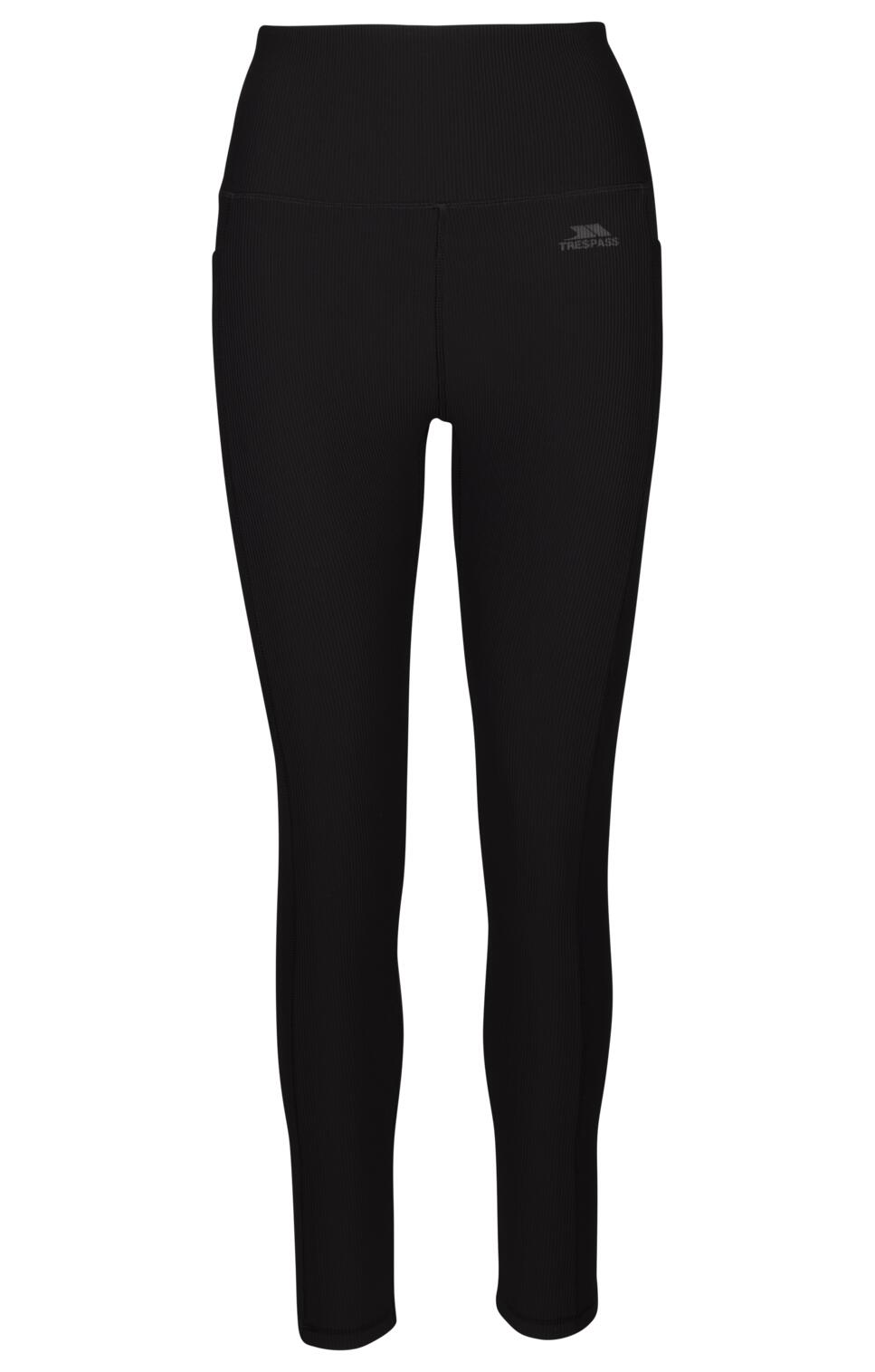 Trespass Basca - Legging actif pour femme Noir 1/2