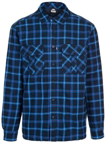 2058 Trespass Rapeseed - Camicia a quadri uomo blu scuro