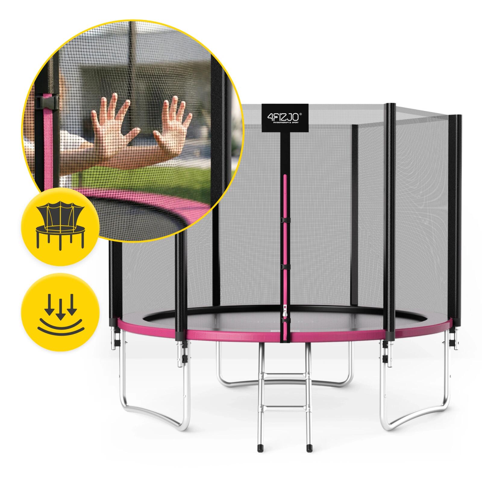 Trampolína s ochrannou sítí 312cm 10FT 4FIZJO 5/7