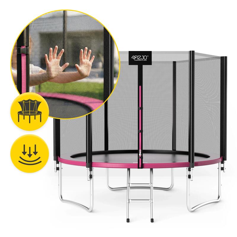 Trambulină de exterior pentru copii 4FIZJO CLASSIC 312 cm 10FT