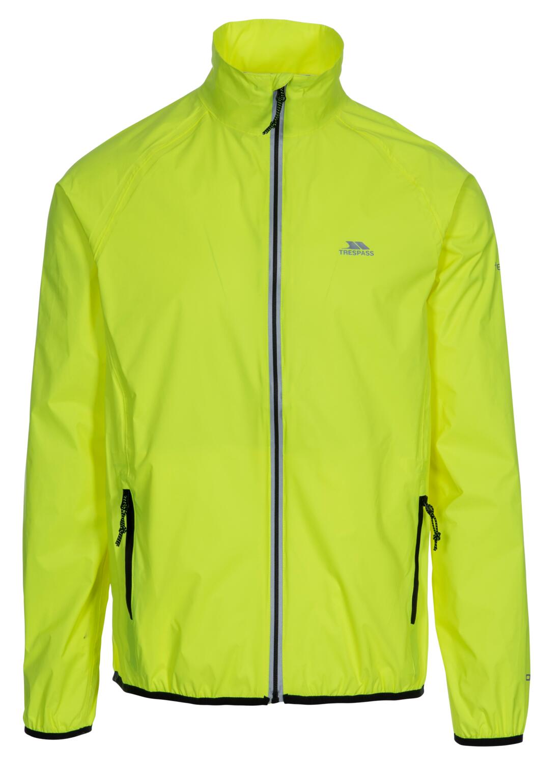 Trespass Retract - Mannelijke Active Packaway Jkt Hi Visibility Geel 1/5