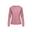 Dlx Katherine - Tricou damă cu mânecă lungă Roze Haze Marl