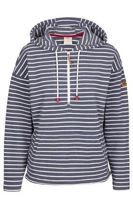 Trespass Softly - Sweat à capuche décontracté pour Femme Marine