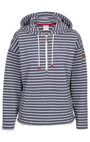 Trespass Softly - Sweat à capuche décontracté pour Femme Marine