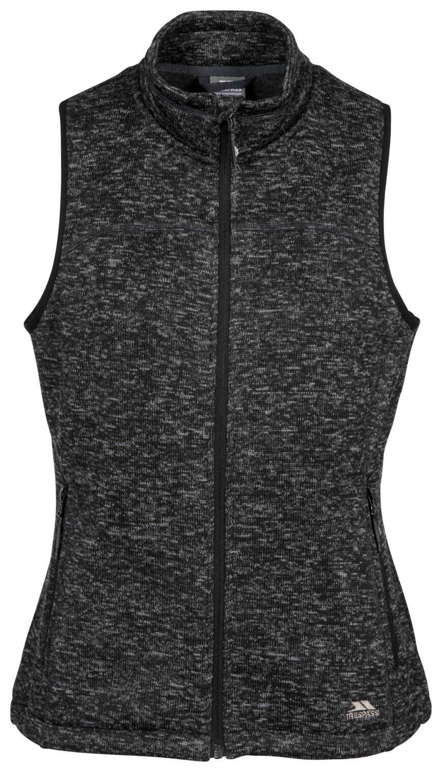 Trespass Mildred - Gilet Femme At300 Noir Chiné 1/1