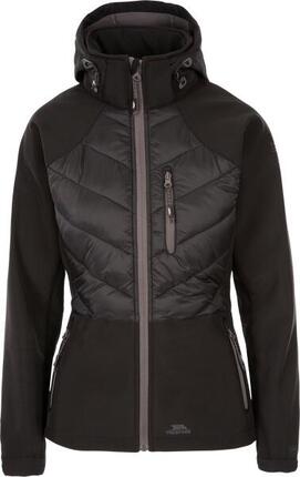 Trespass Elvira Veste Softshell Femme - Noir/Gris foncé