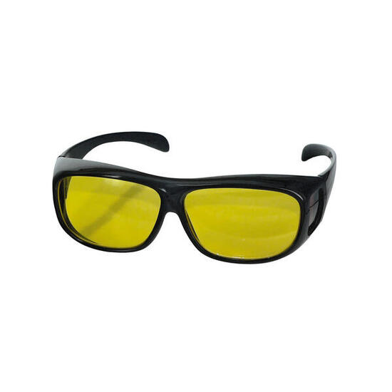 Orange Donkey – HD-Brillen-Überzieh-Sonnenbrille – Gelb