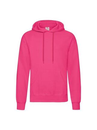 Sweat Fruit Of The Loom Classique Capuche Adulte Rose