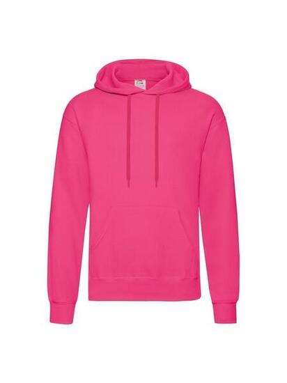 Sweat Fruit Of The Loom Classique Capuche Adulte Rose