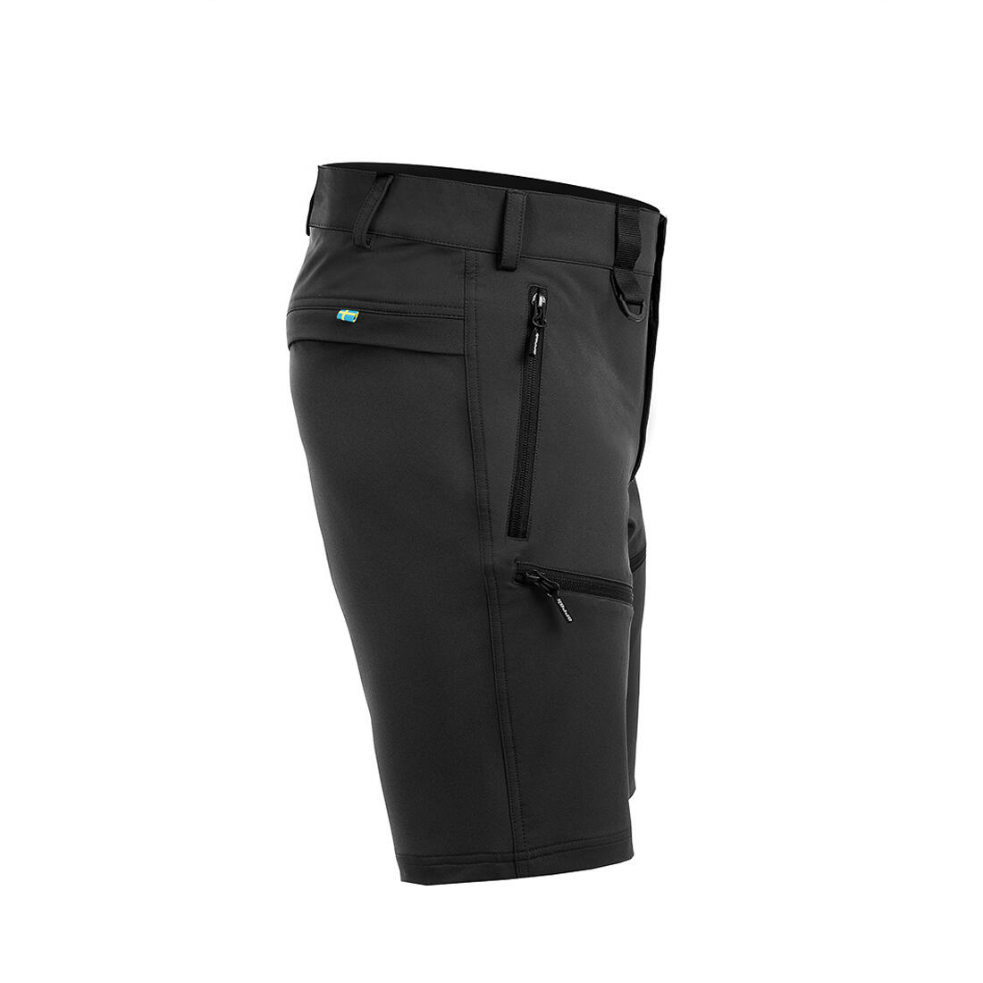 Motion-Stretch-Shorts für Herren in Schwarz 2/3