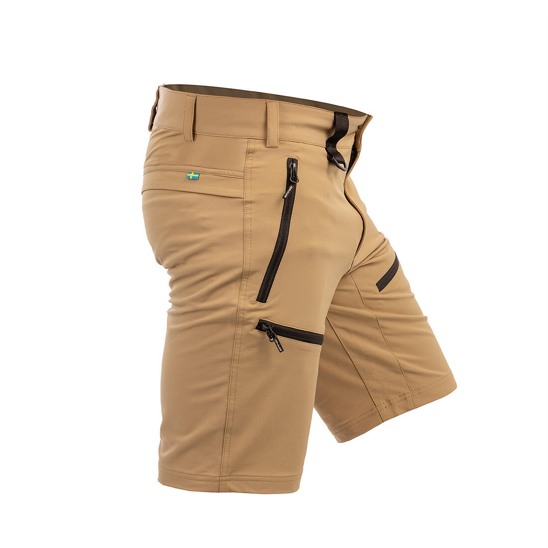 Motion-Stretch-Shorts für Herren in Khaki 2/3