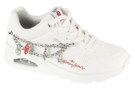 Skechers Uno-Rock N' Charm Weiße Schuhe
