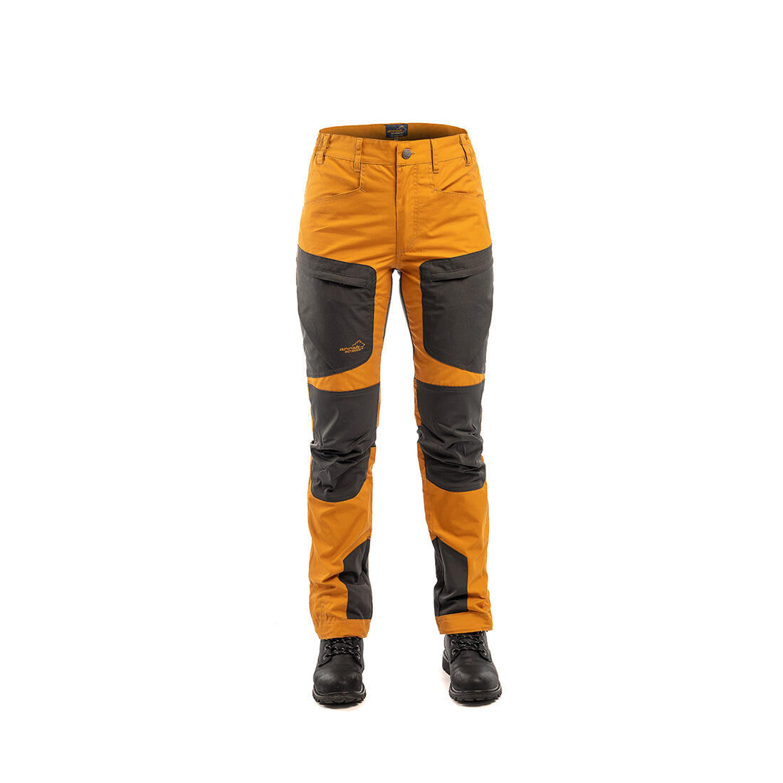Pantalon stretch actif pour femme couleur or 1/6