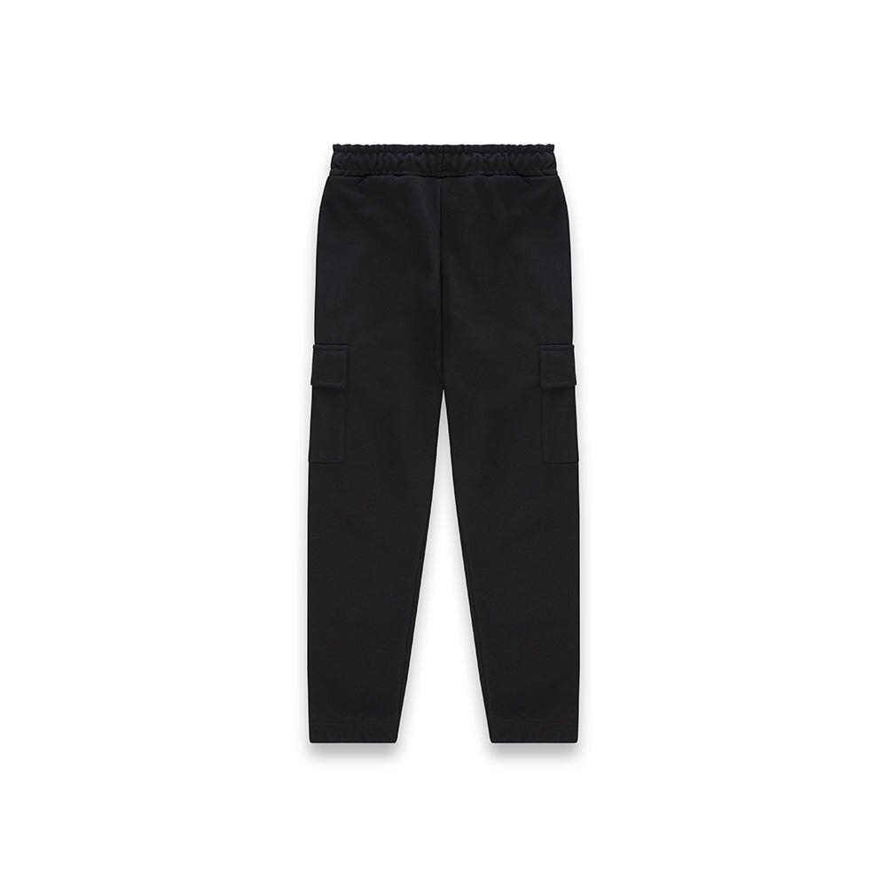 Pantalone cargo da bambino estivo Urban Graffiti NERO 2/3